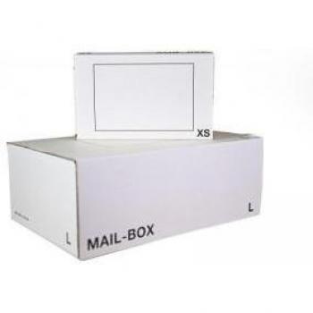 White Small Standard Mail Box – 245 × 145 × 43 mm (20 pack)