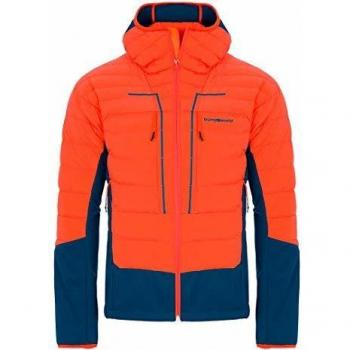 Chaqueta Trangoworld Beraldi para Hombre Naranja/Azul Oscuro S