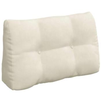 Coussin de Dos Doux Crème 80 x 24 x 50 cm