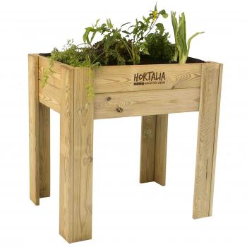 Hortalia Gardenbrico XXL40 Bois – 200 × 80 × 40 cm, 270 L