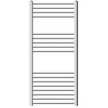 ECD Mauer-Radiateur 600x1200 mm – Weiß, Seitenanschluss, Doppelschiene