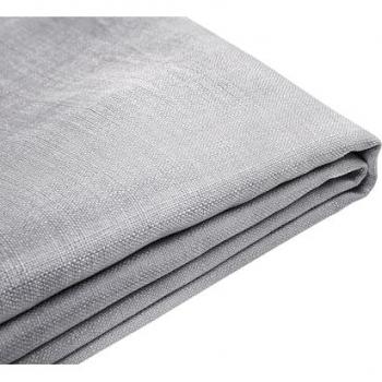 Cadre de lit Beliani en velours gris clair 180×200 cm – style Classique