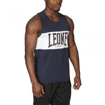 Leone 1947 Shock ärmelloses Top marineblau/weiß