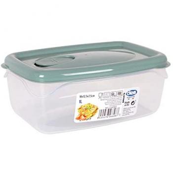 Fiambrera Rectangular 1L para Microondas DEM