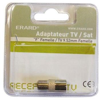 Erard Satellite Adapter 5743 – Fiche Femelle 9,52 mm (TV)