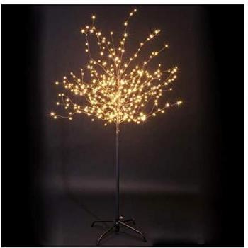 Arbre décoratif lumineux 90 cm blanc
