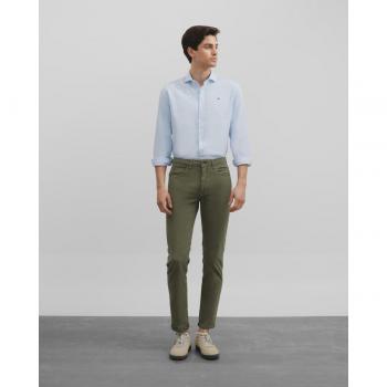 Pantalón Verde Silbon 5 Bolsillos Hombre