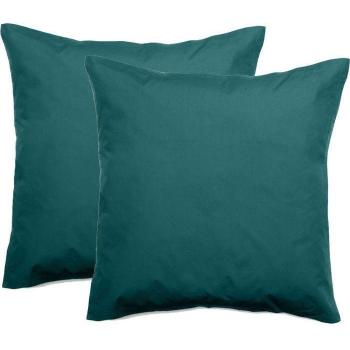 Paquete Perla Azul Canard: Fundas de Almohada 65x65+5cm – Tapis d'oreiller 80 Fils/cm²