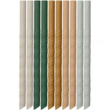 Timoti Trinkhalm-Set, Senf-Multi-Mix (10er-Pack)