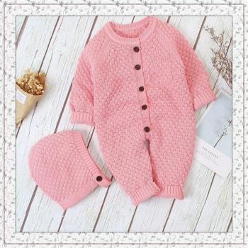 Snufje Winteruitrusting Set: Sweater + Romper + Kap