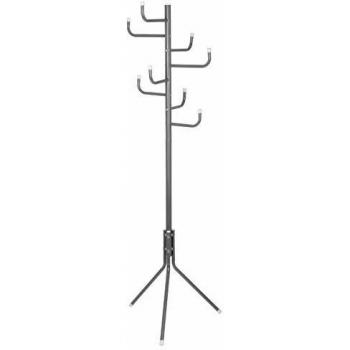 Porte-manteaux gris en métal