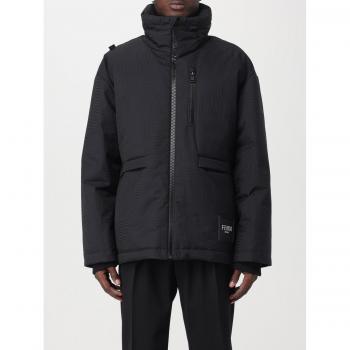 Fendi Black Lightweight Ski Jacket – Men’s Size M, Nylon Fabric