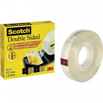 Scotch Dubbelzijdig Plakband 665, 12mm x 22,8m