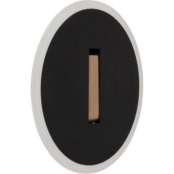 Lumière Murale Bois Sombre Opale