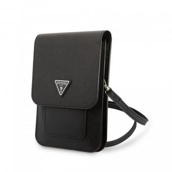 Sac Guess Saffiano Triangle pour téléphone portable