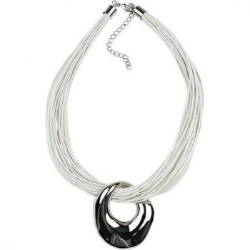 COLLEZIONE ALESSANDRO: Evora‑Kette mit glänzendem Metallanhänger