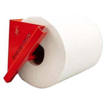Tradetidy Paper Towel & Blue Roll Dispenser – Red Edition