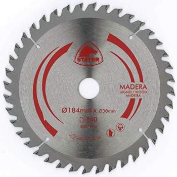 Stayer Disco de Sierra Madera 184x30mm – 40 Dientes