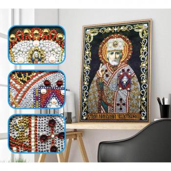 Virgin Mary Special Shaped Diamond Art