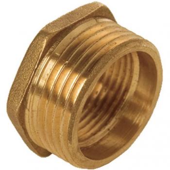 Reducción Hexagonal de Latón M1‑H ¾″ (Herramienta Jardinería)