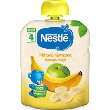 Nestle Naturnes Plátano Manzana Pouch 90gr