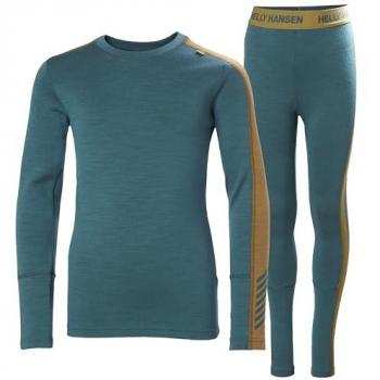 Set midweight enfant Helly Hansen – Lifa bleu