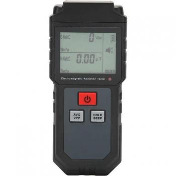 Medidor de Radiación EMF 1 V/m a 1999 V/m con Alarmas Visuales y Auditivas