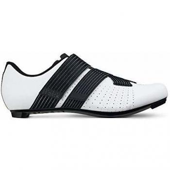 Fizik Tempo R5 Powerstrap Rennradschuhe, Weiß/Schwarz