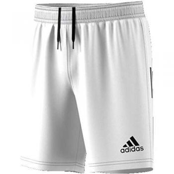 Adidas Junior Shorts (3 Streifen) – Weiß/Schwarz – 164 – DY8493