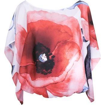 Blouse Poppy Blanc Luna Top Plage