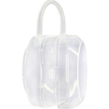 Cepillo para dientes de niño con seguro contra el polvo y almacenamiento transparente para tetinas