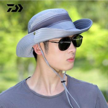 Sombrero DAIWA para Hombre, Pesca y Montañismo, Protección Solar, Verano