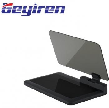 MobileVision 6 HUD Stand – Reflective Black Anti‑Slip Film