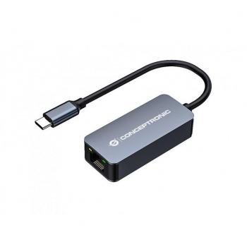 ADAPTADOR USB-C 3.2 A RJ45 10/100/1000/2500 BASE-T CONCEPTRONIC