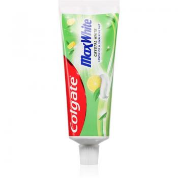Dentifricio Naturale Colgate Max White Crystal White 75 ml con Olio di Limone e Sale dell'Himalaya