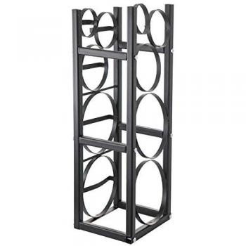 Soporte Vevor Tanque Refrigerante: 35 × 13 × 14 pulg. – 2 x 30 lb y 3 Botellas Compactas