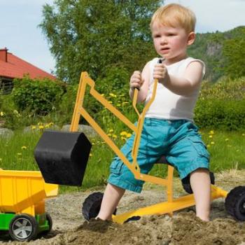 Costway Kids Ride-on Digger Toy