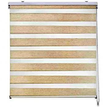 Store enrouleur jour/nuit lin 180 x 175 cm