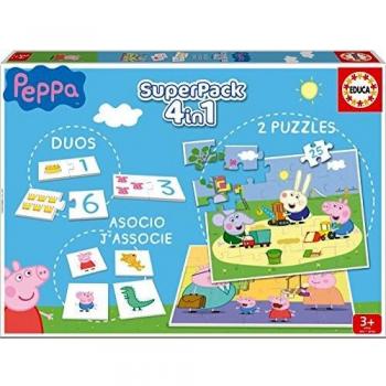 Peppa Pig Educational Superpack 4 in 1