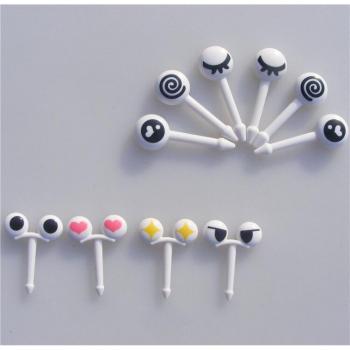 Colorful Fruit Forks for Snacks