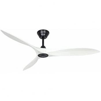 Ventilateur CasaFan Eco Airscrew Blanc/Noir Moteur DC avec Télécommande