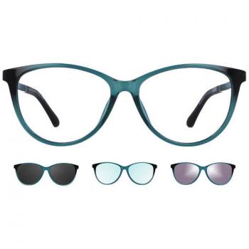 Herren-Plastik-Grüne Blaulicht-Brille – SmartBuy