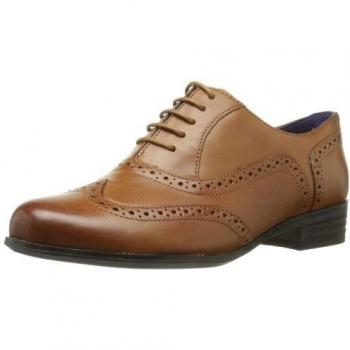 Clarks Hamble Oak, Derbys Femme, Marron (Dark Tan Lea)