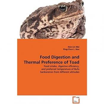 Food Digestion And Thermal Preference of Toad