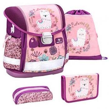 Belmil Schulranzen Set 4-teilig ergonomischer Schulranzen für Grundschule