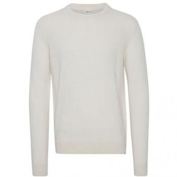 Solid Pulli 21107341 Beige Regular Fit