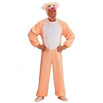 Costume Completo da Maiale con Maschera e Cappuccio WIDMANN