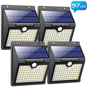 Luce Solare LED Esterno Super Luminoso 1000 Lumen