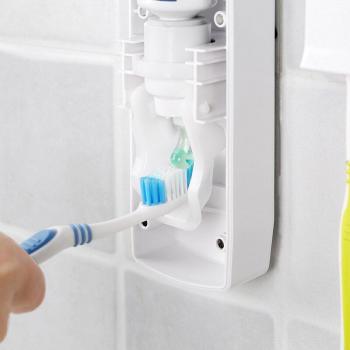 Smart Toothpaste Dispenser and Toothbrush Stand