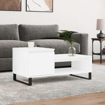 VidaXL Coffee Table 100x50x45 cm Black Engineered Wood